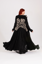 NR4 : Elegance Blossom Abaya
