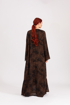 NR12 : Brown Elegance Abaya