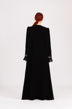 NR23 : Lace Touch Abaya