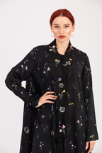 NR25 : Chiffon Blossom Abaya