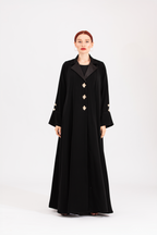 NR28 : Golden Blazer Abaya