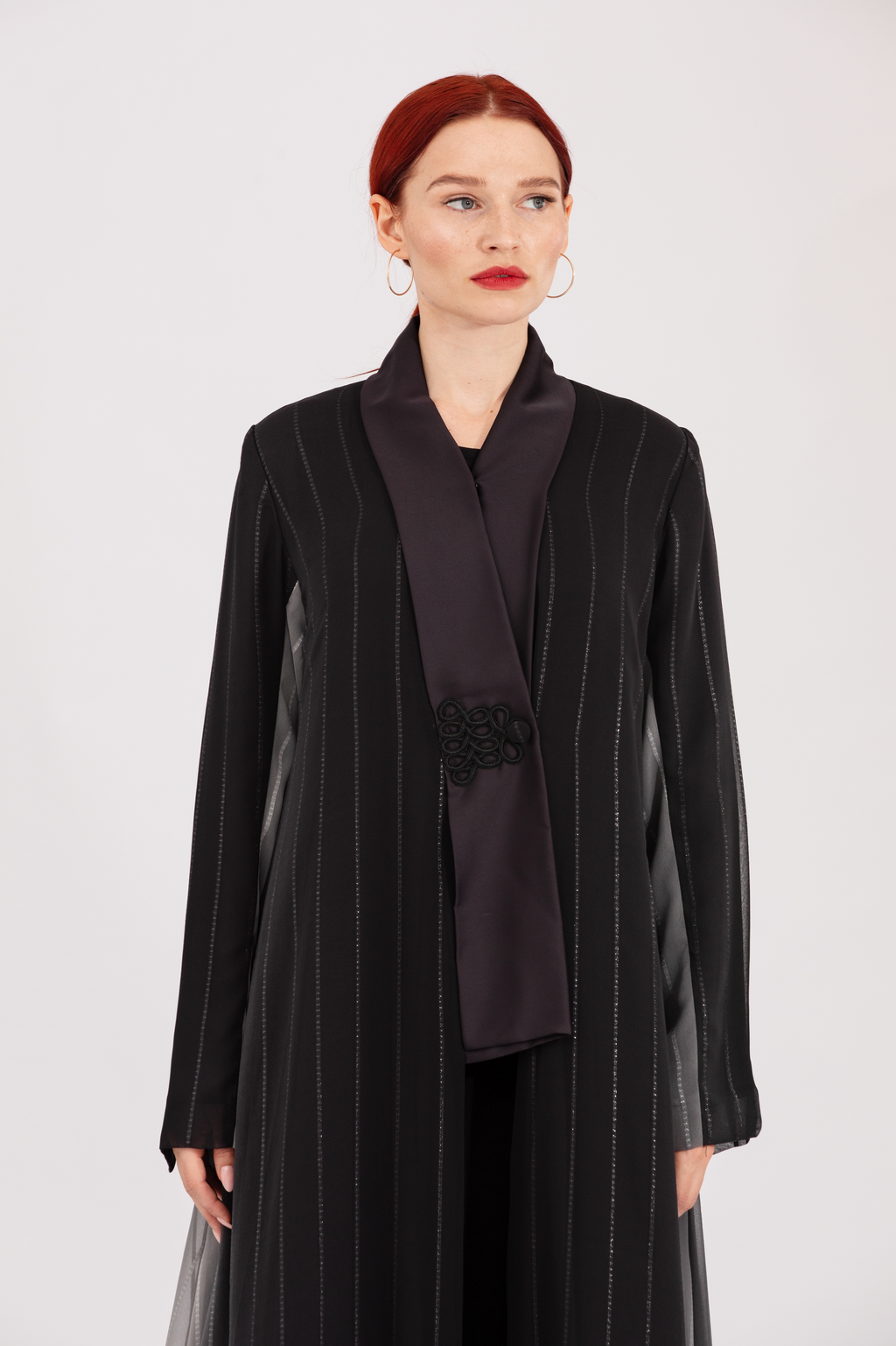 NR31 : Summer Breeze Abaya Black