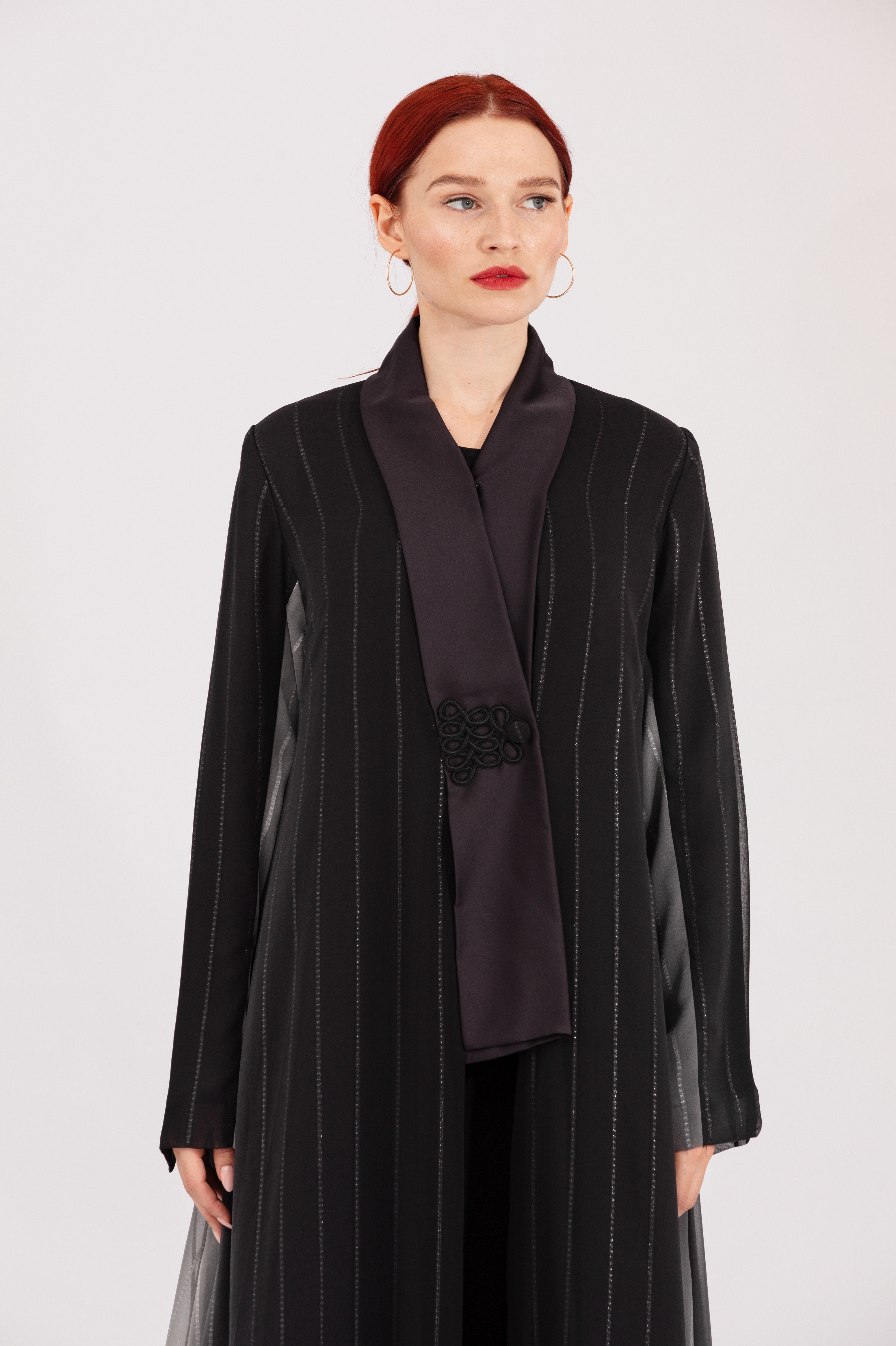 NR31 : Summer Breeze Abaya Black