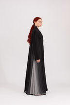 NR31 : Summer Breeze Abaya Black