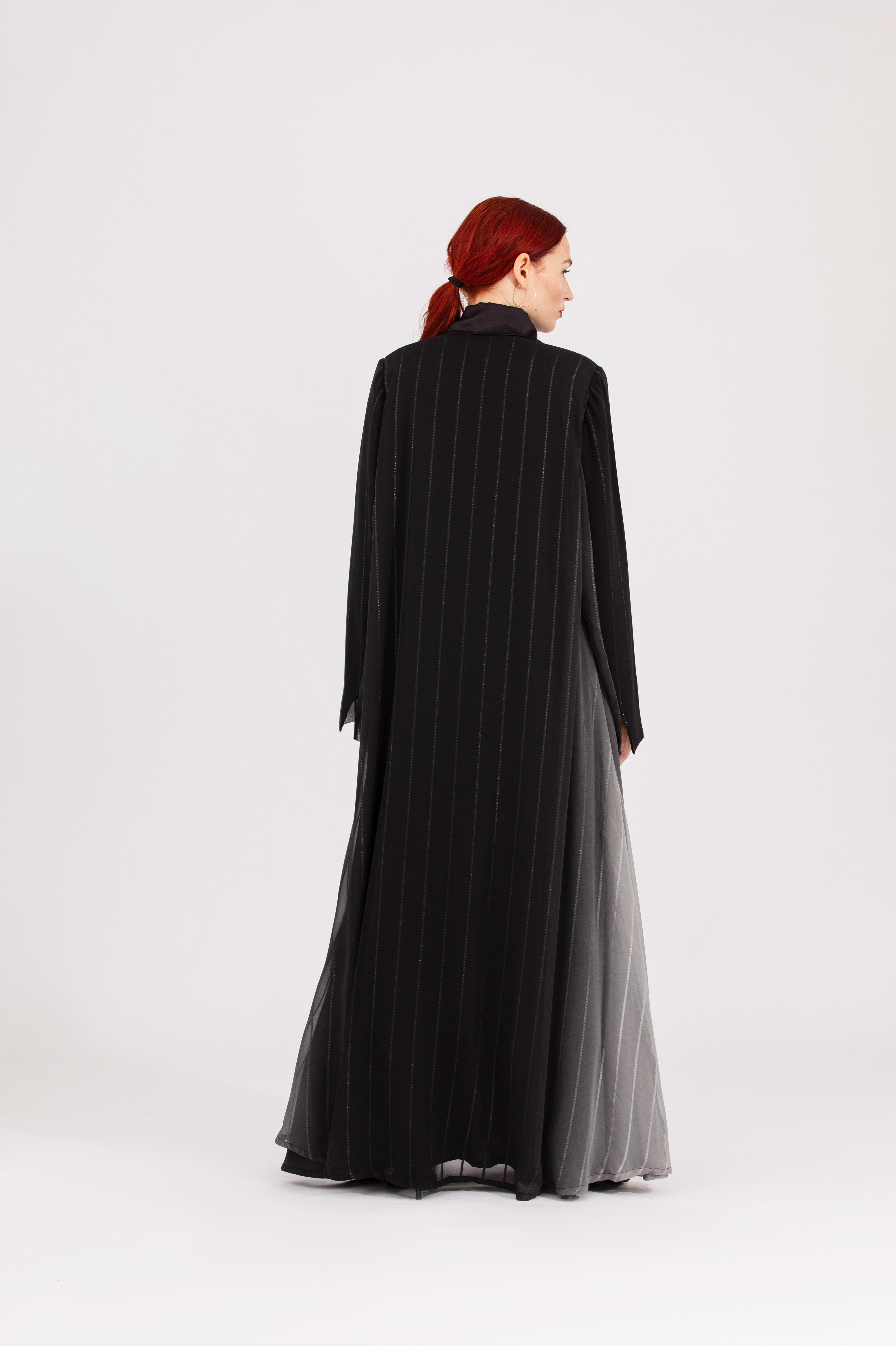 NR31 : Summer Breeze Abaya Black