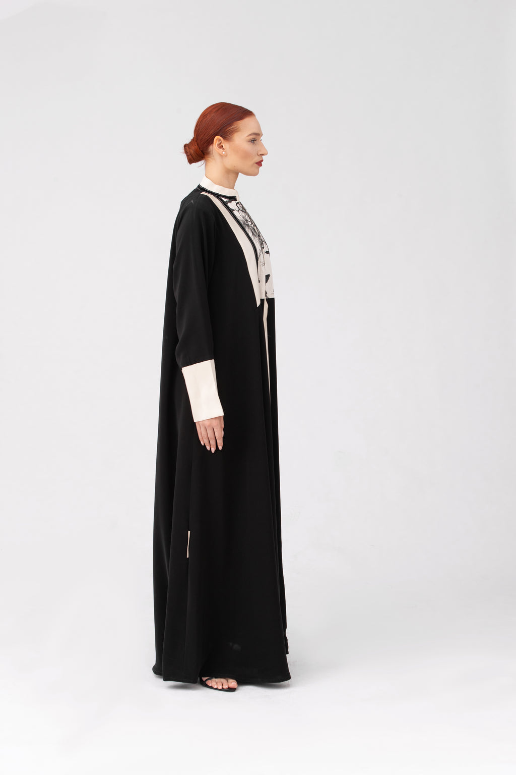 NR41 : Crepe Abaya