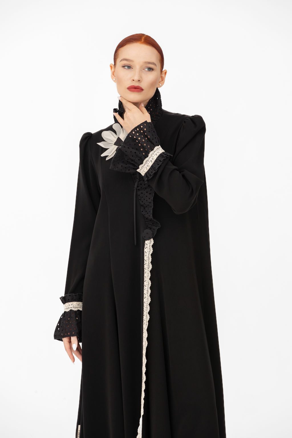 NR43: Rose Grace Abaya