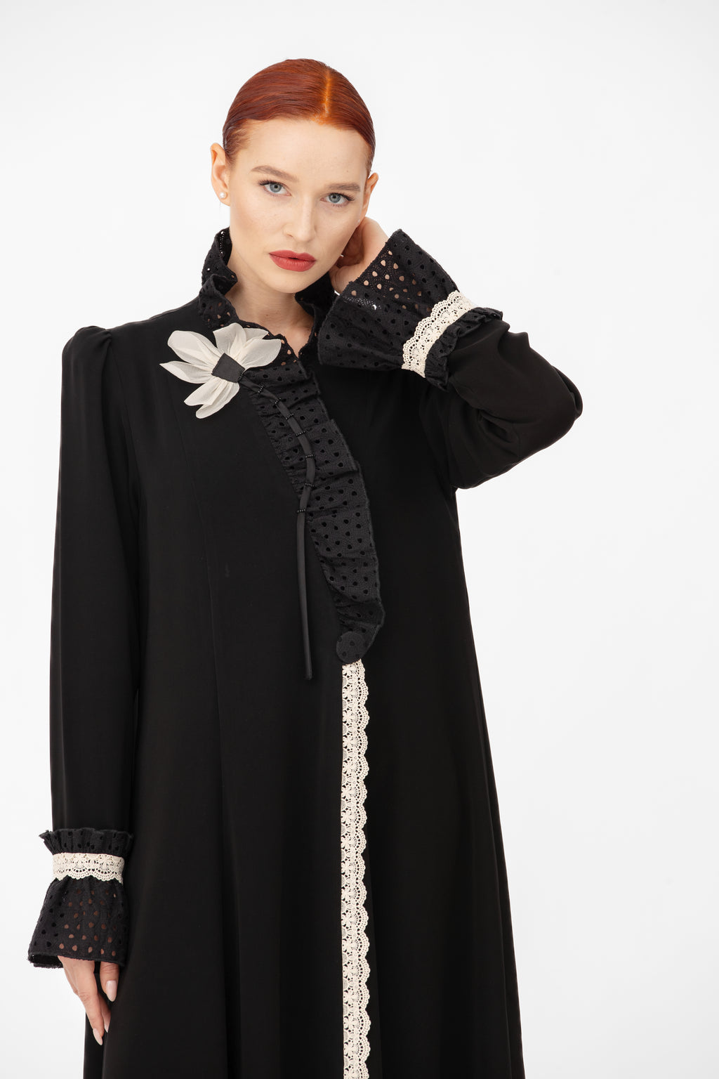 NR43: Rose Grace Abaya