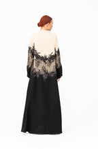 NR46 :Lace Elegance Abaya