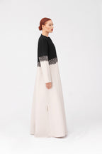 NR48 : Contrast Grace Abaya