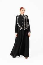 NR52 : Lace Detail Abaya