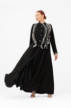 NR52 : Lace Detail Abaya