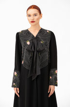 NR54 : Graceful Bow Abaya