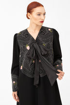 NR54 : Graceful Bow Abaya