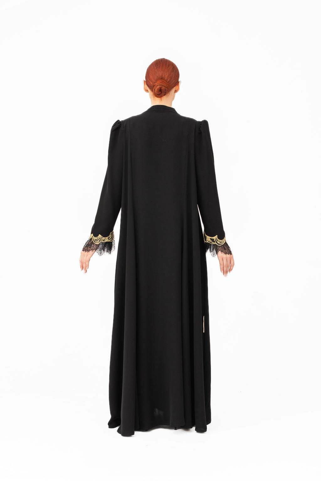 NR57 : Elegant Floral Abaya