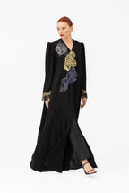 NR57 : Elegant Floral Abaya