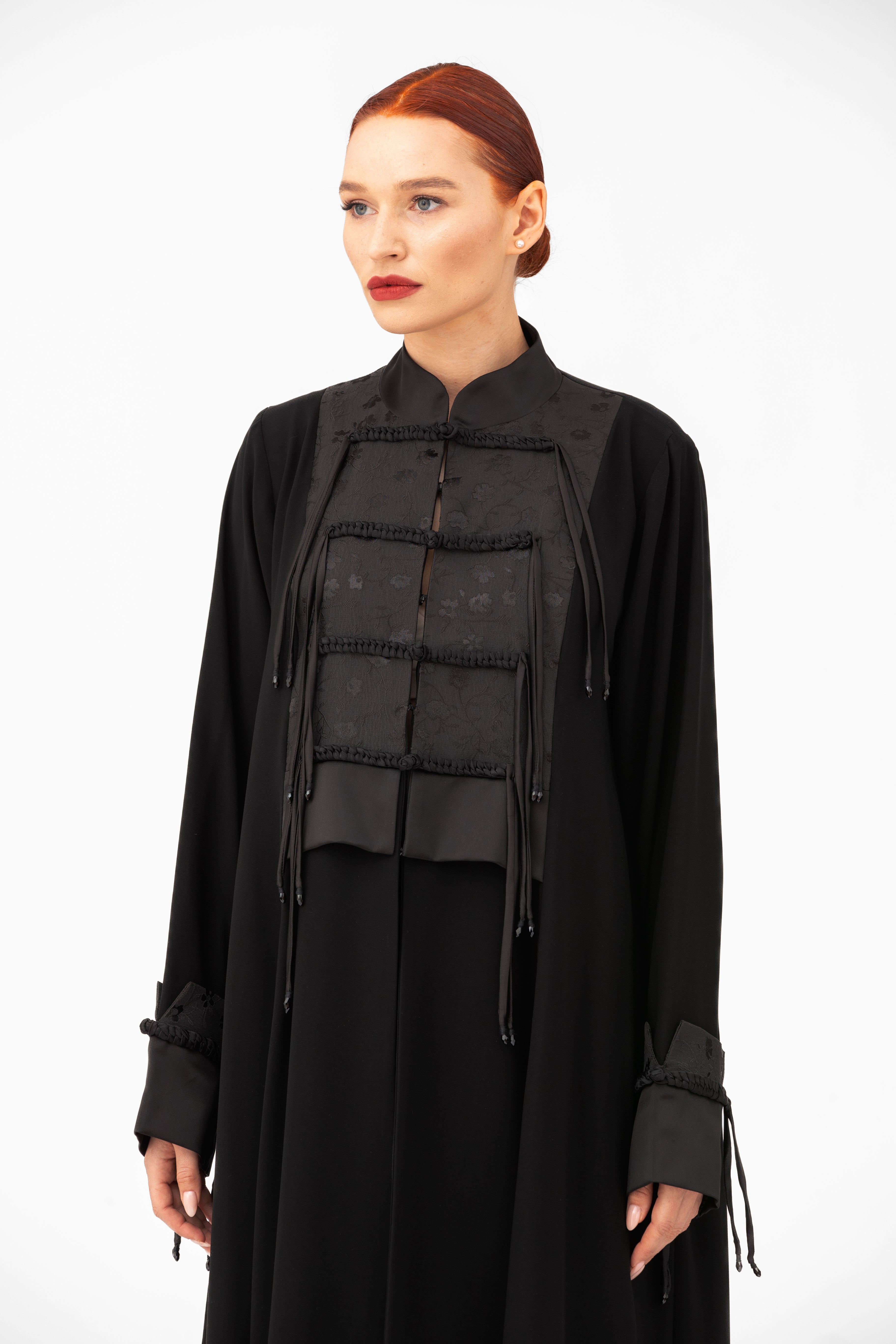 NR61 : Silk Blossom Abaya