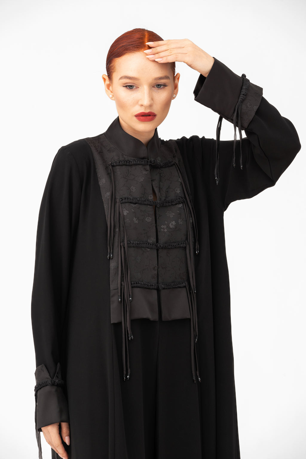 NR61 : Silk Blossom Abaya