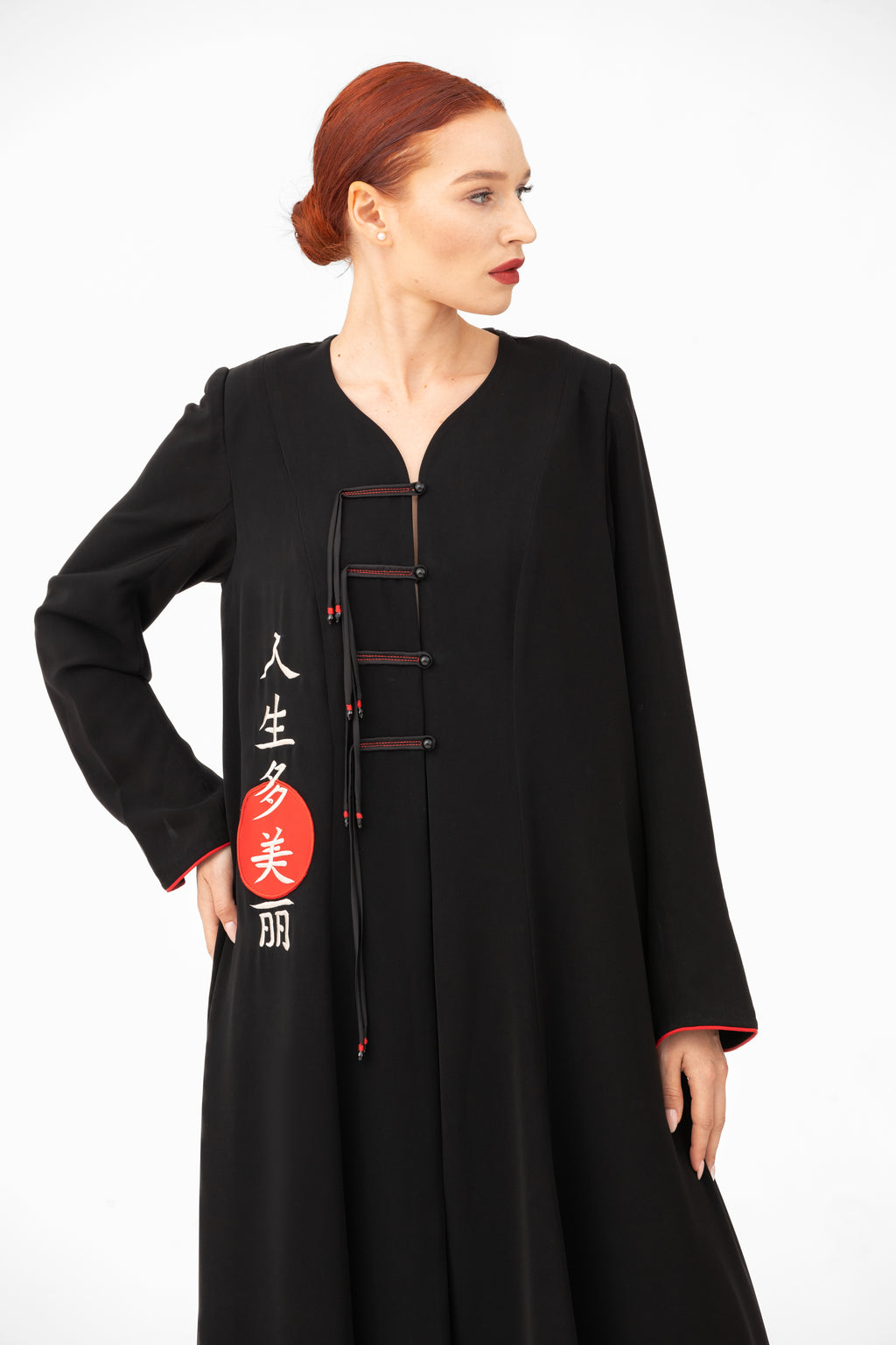 NR62 : Oriental Touch Abaya