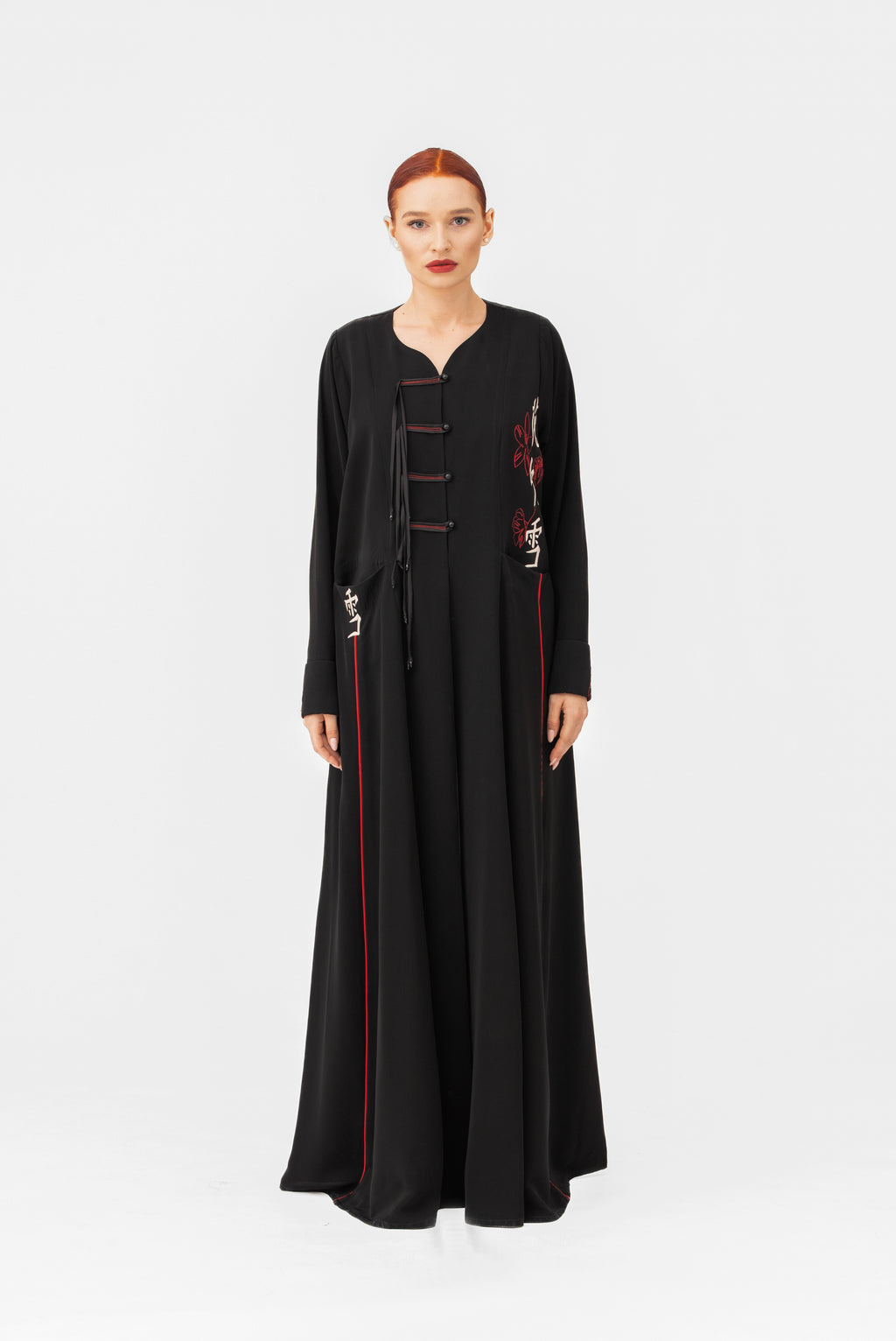NR62 : Oriental Touch Abaya