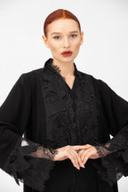 NR66 : Bridal Elegance Abaya