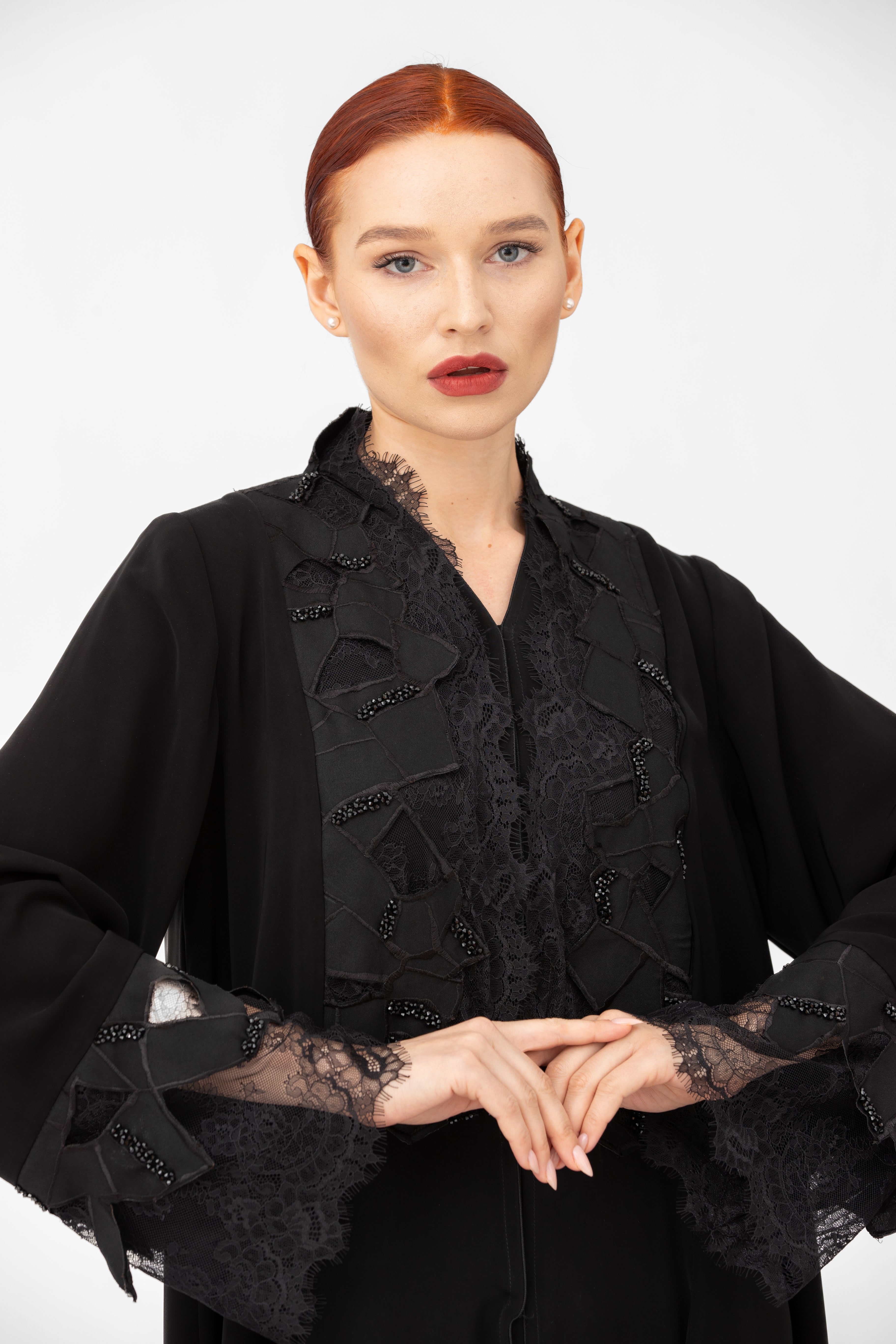 NR66 : Bridal Elegance Abaya