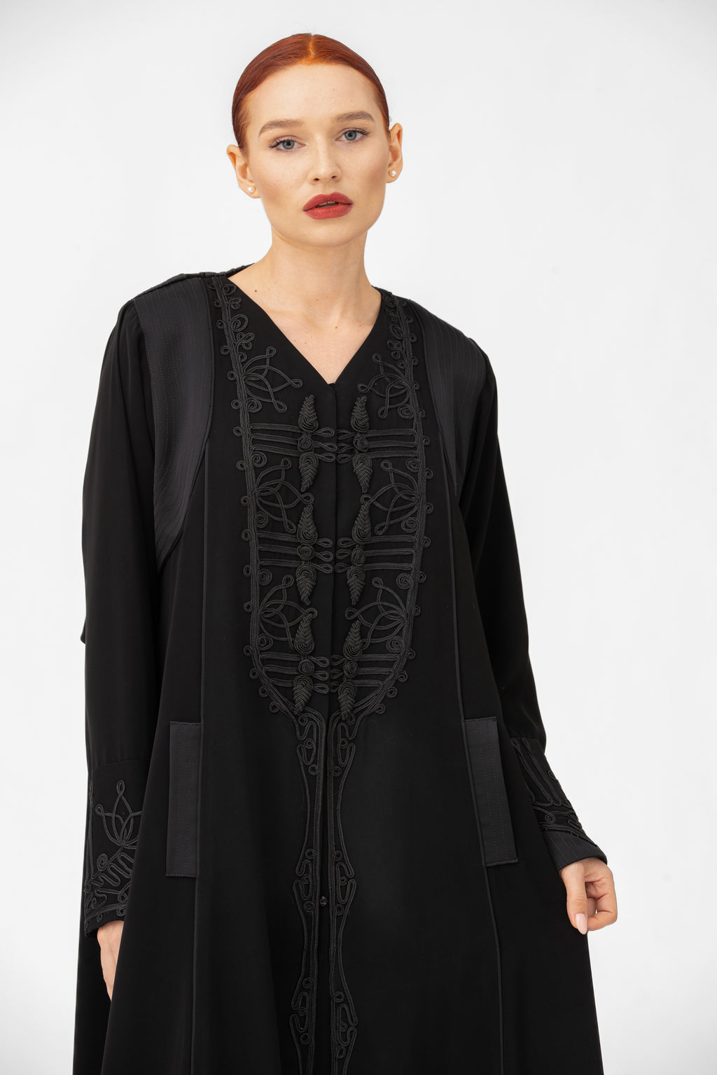 NR70 : Embroidered Heritage Abaya