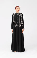 NR52 : Lace Detail Abaya