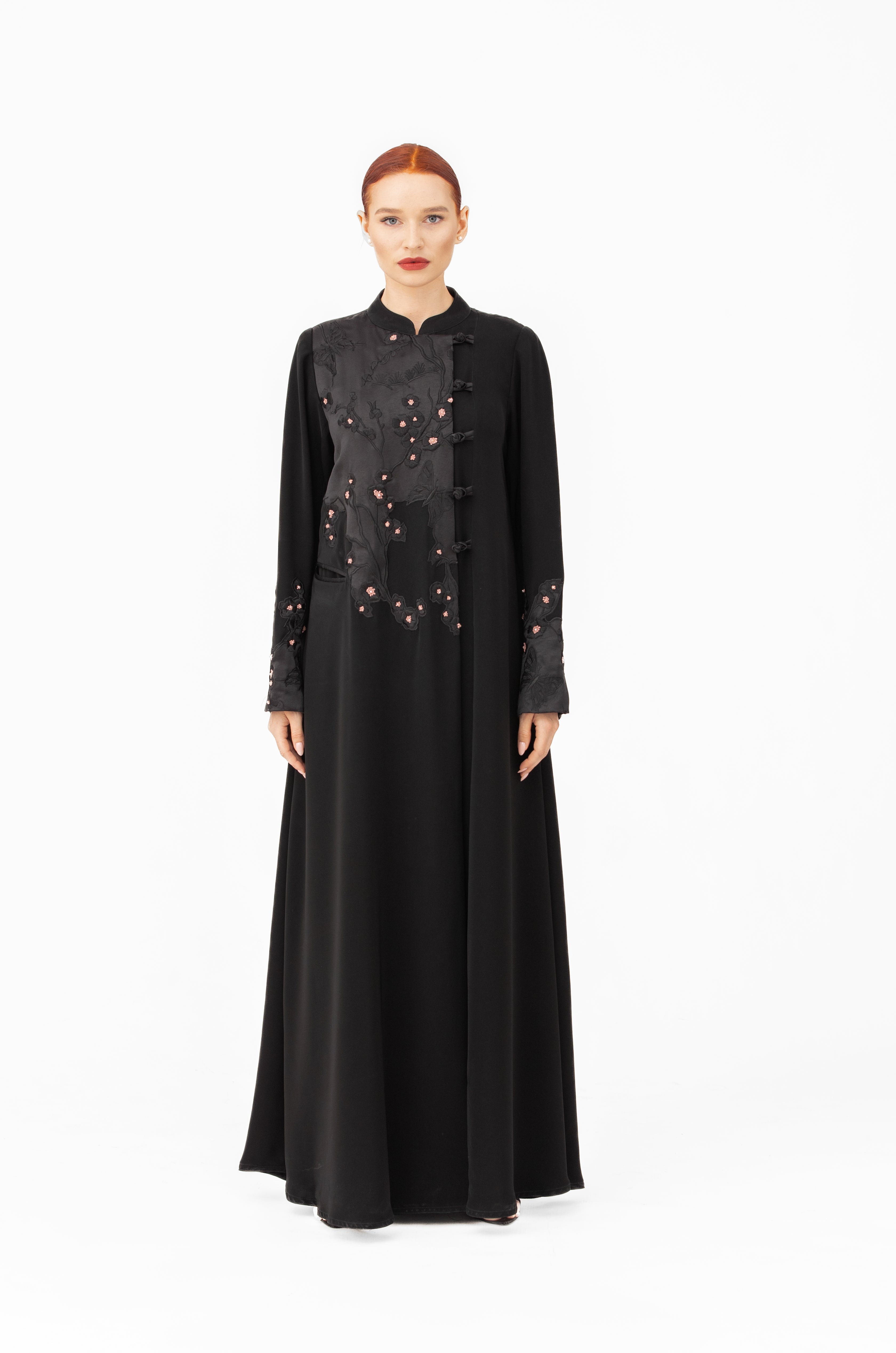 NR59 : Blossom Charm Abaya