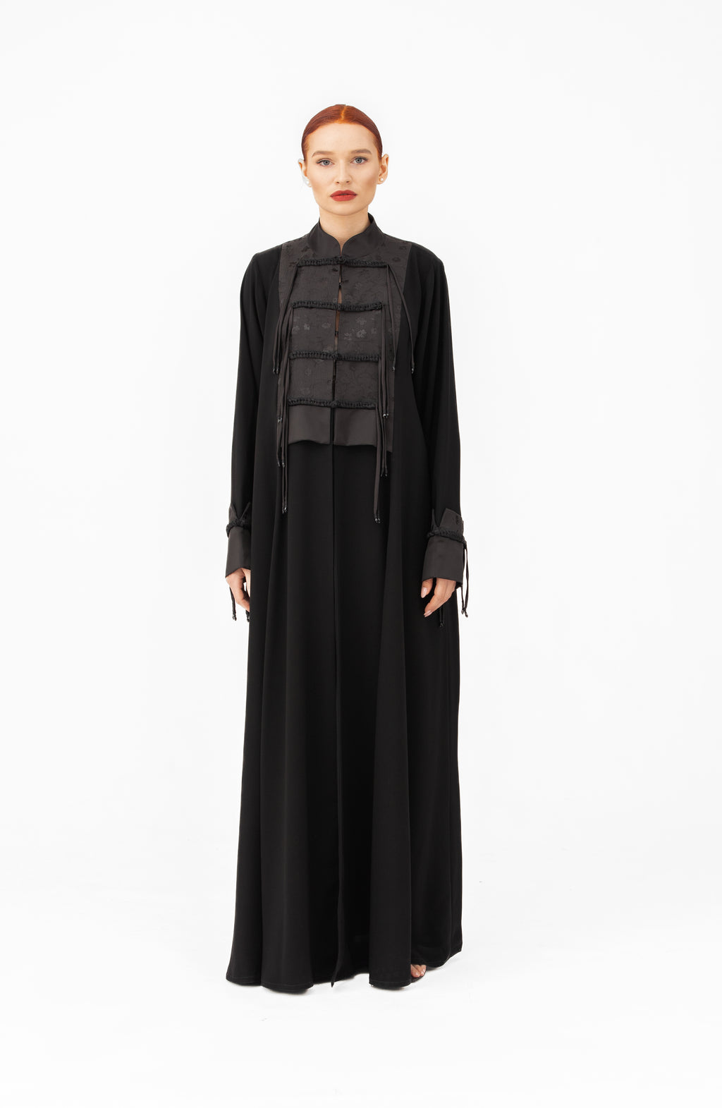 NR61 : Silk Blossom Abaya