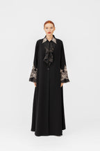 NR64 : Lace Elegance Abaya