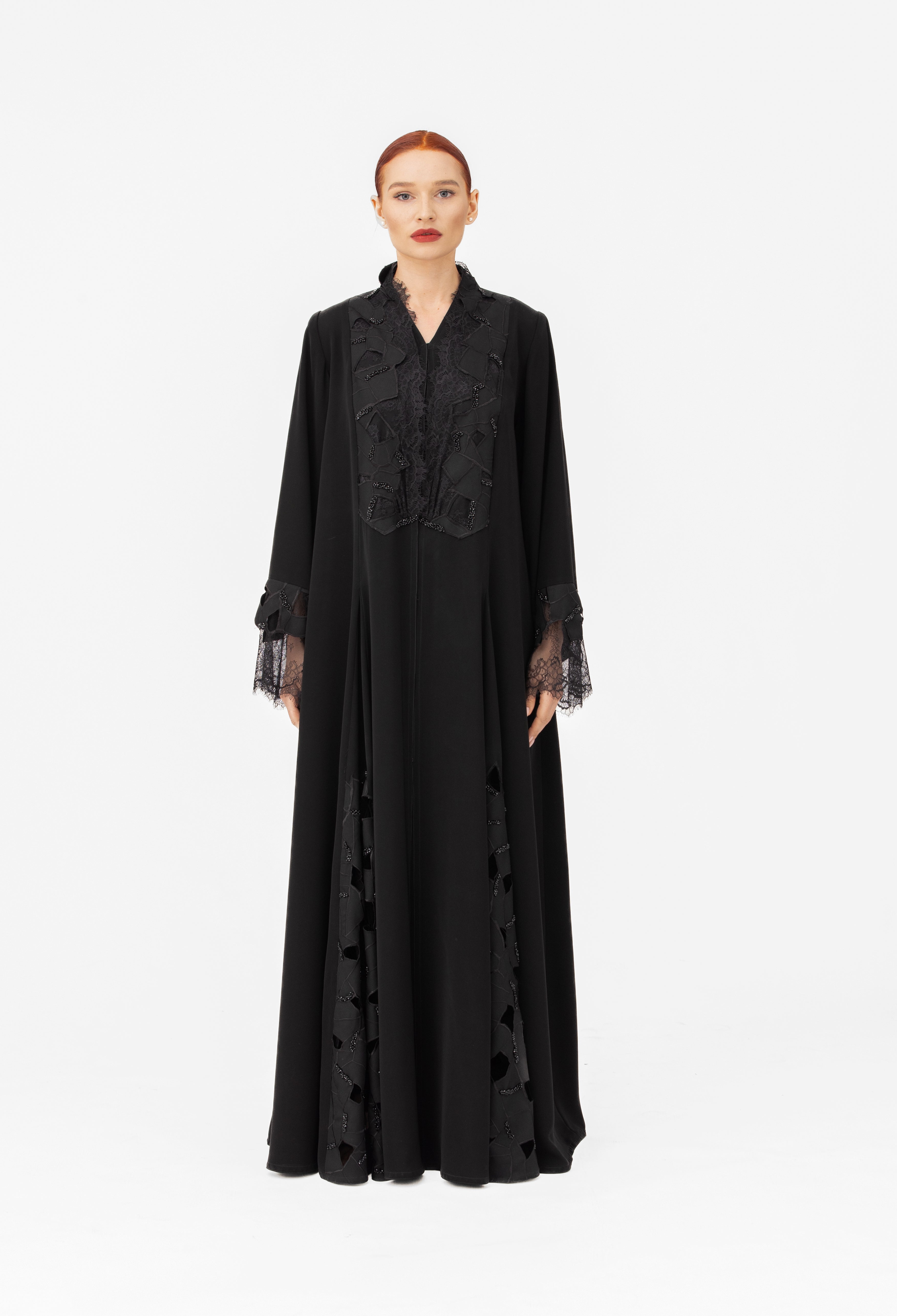 NR66 : Bridal Elegance Abaya