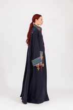 NR40 : Denim Berber Abaya