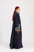 NR39 : Denim Berber Abaya