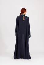 NR39 : Denim Berber Abaya